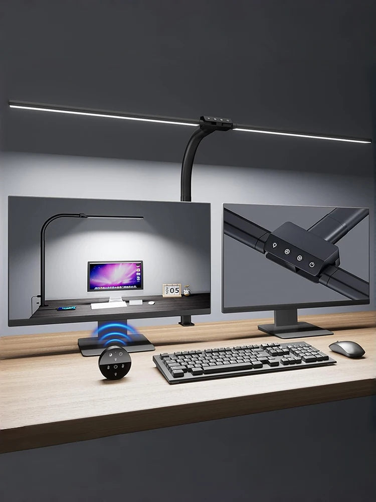 Double Single Head Led Clip Desk Lamp