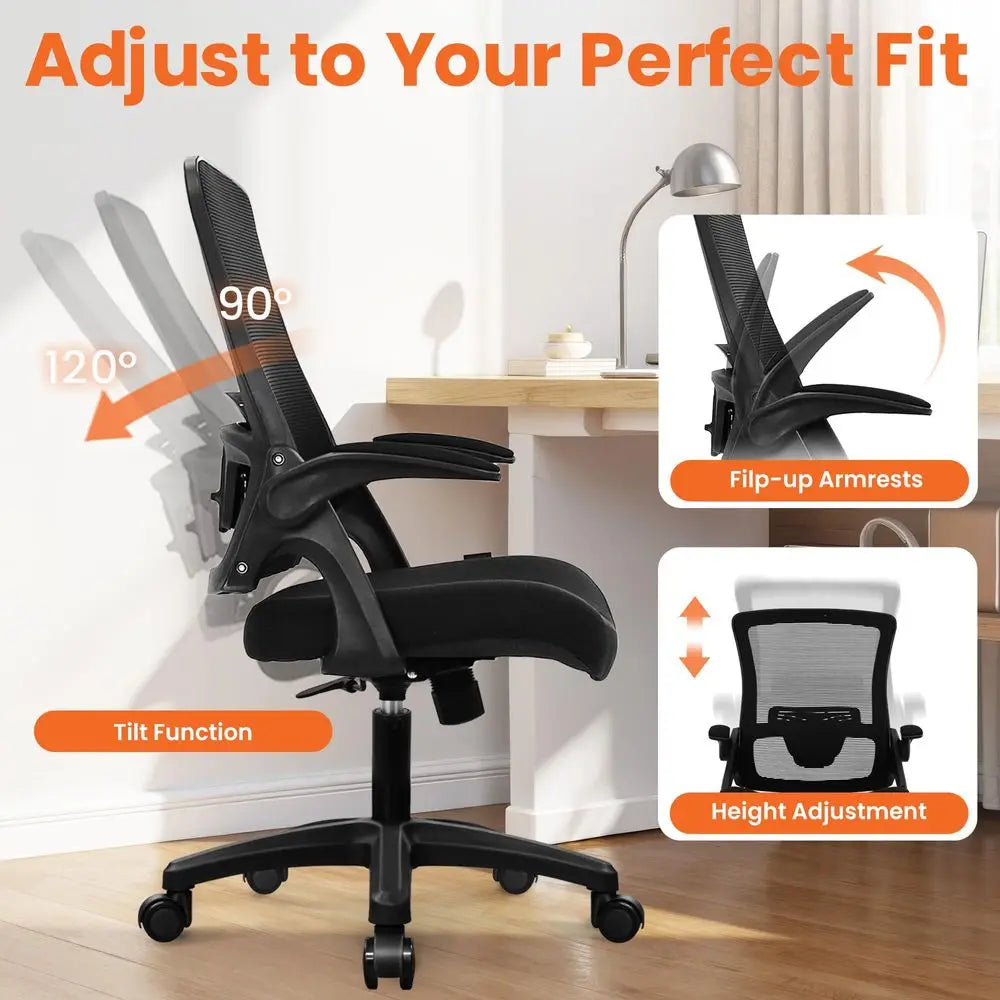 Office Desk Gaming Chairwith Rolling Wheels