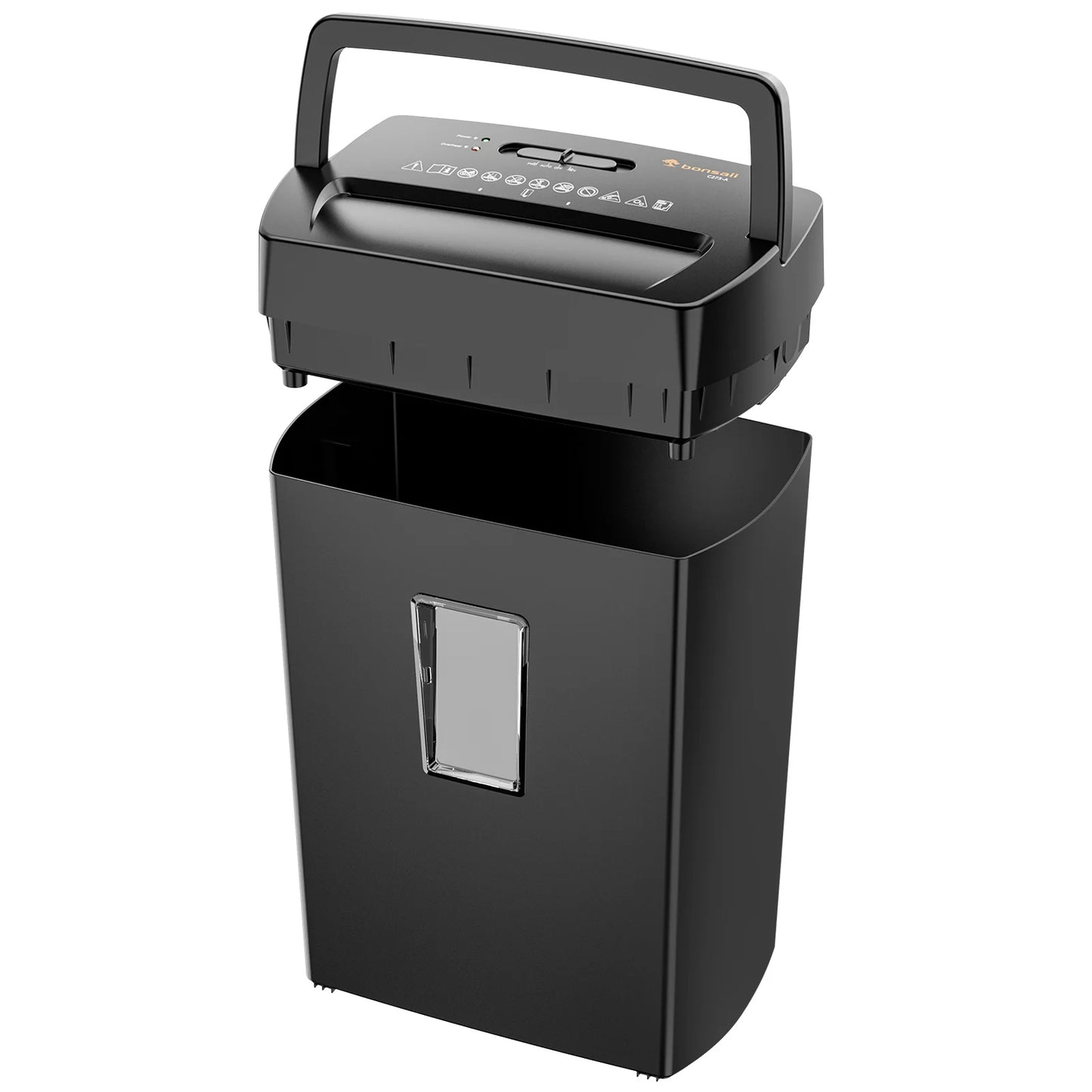 Bonsaii 12-Sheet Cross Cut Paper Shredder with 5.5 Gals Wastebasket
