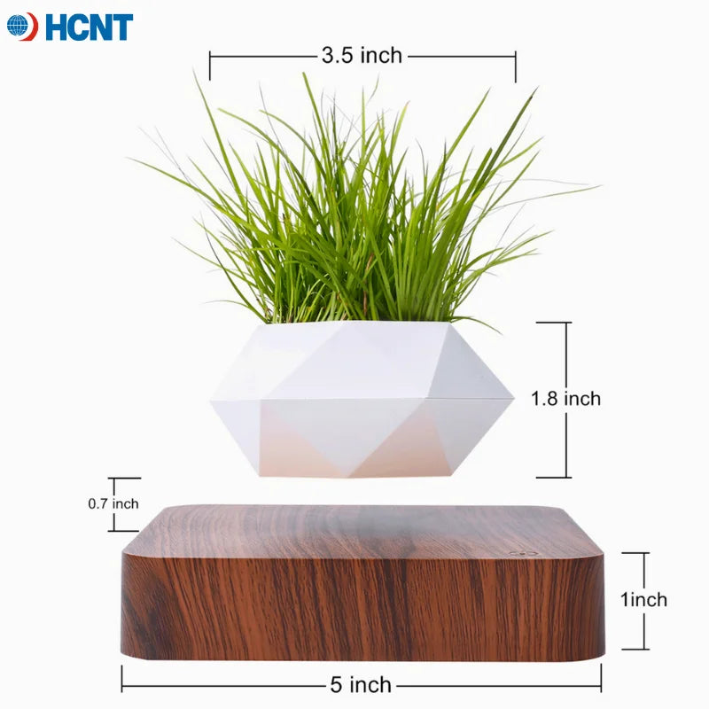 Levitating Air Bonsai Pot Rotation Flower Pot Home Decor