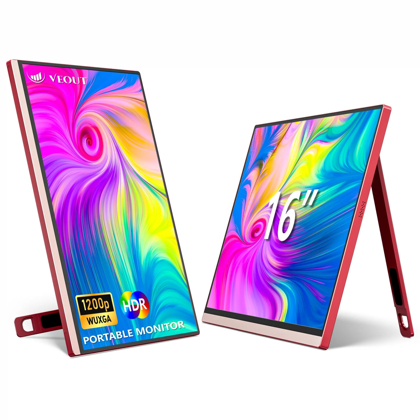 VEOUT 16inch Portable Monitor, 1200P USB Type C