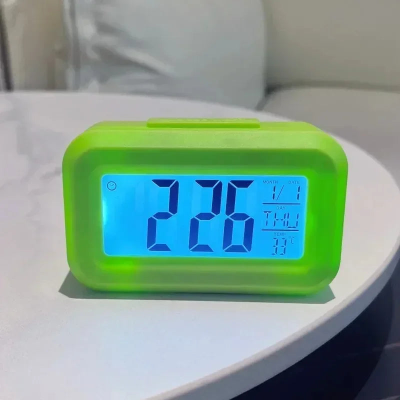 Desk Decorations Table Clock, LED Digital Alarm Clock