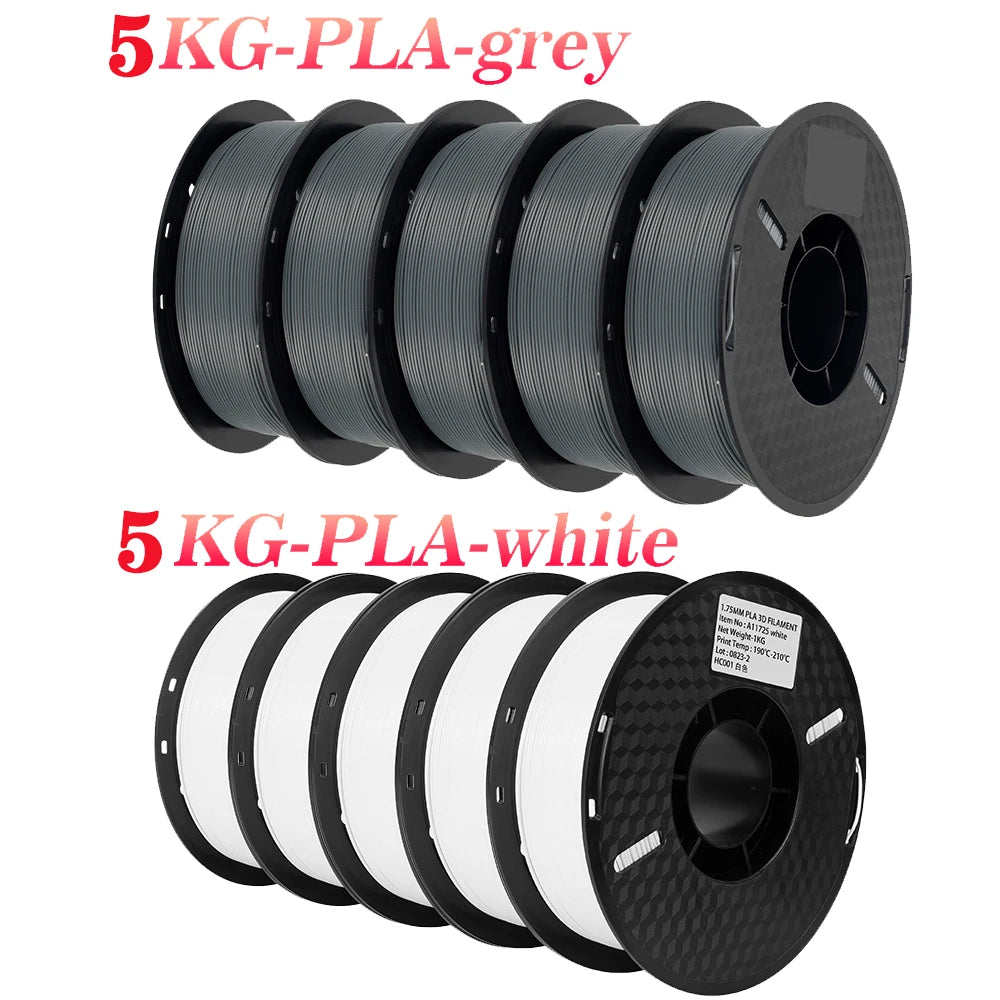 KINGROON 10KG PLA Filament PETG 3d Filament 1.75mm For 3D Printer