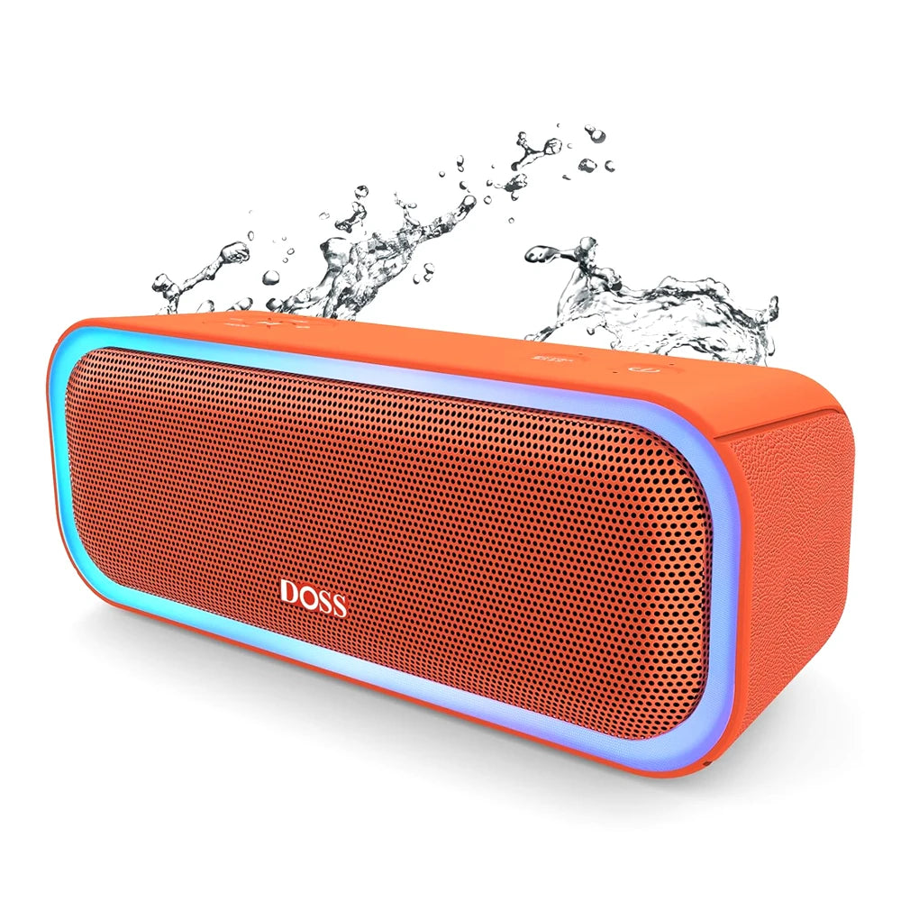 DOSS Bluetooth 5.0 Speaker Powerful 20W Stereo Sound Extra Bass Wireless