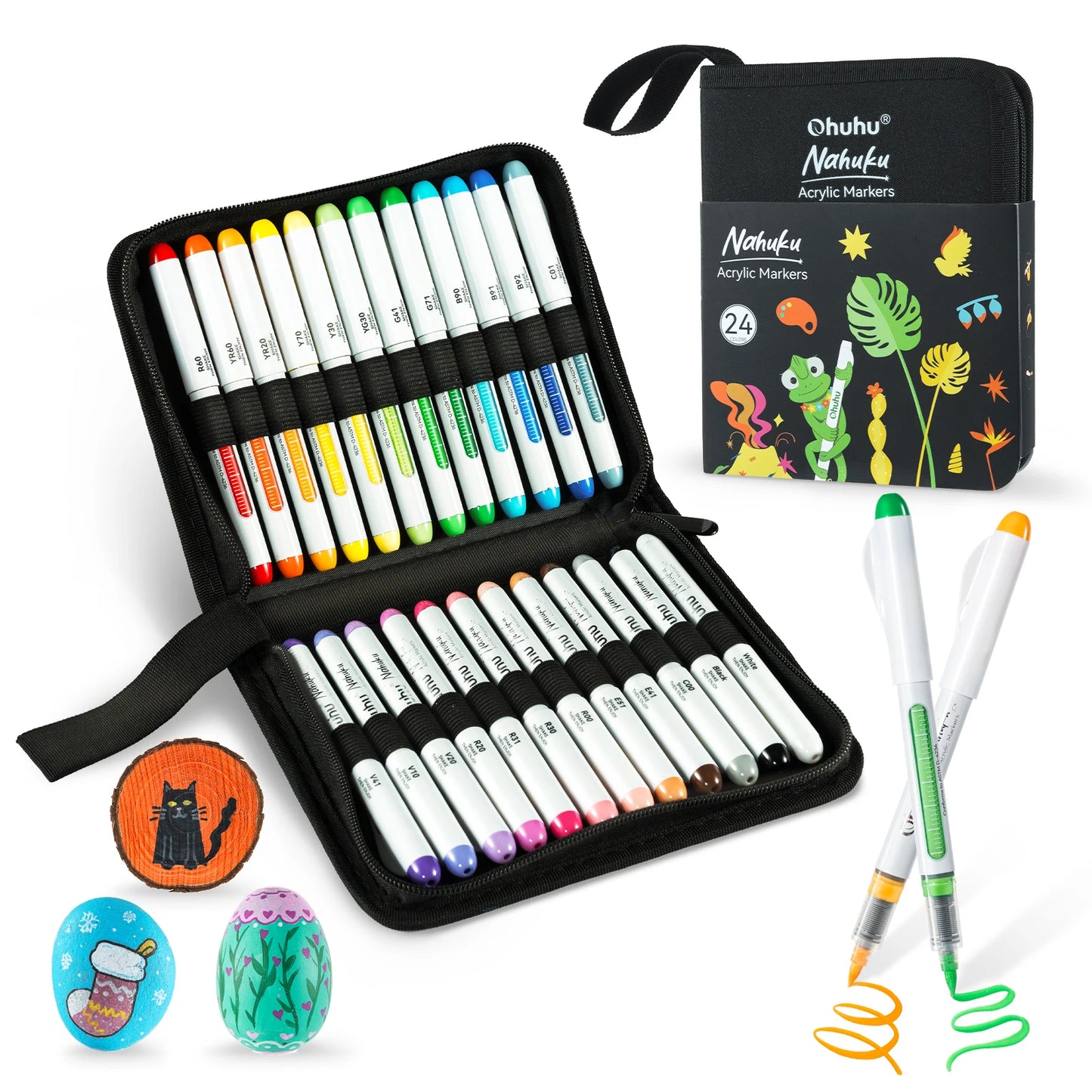 Ohuhu Nahuku Direct-ink Acrylic Markers Acrylic Paint Markers