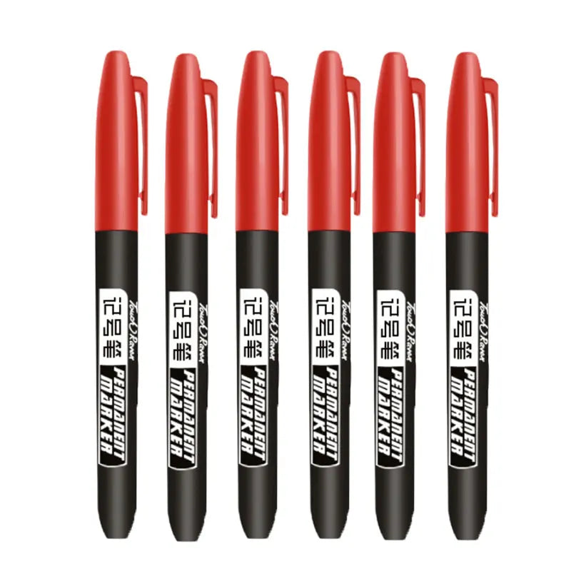 6 PCS Permanent Marker Pen Manga Drawing Markers