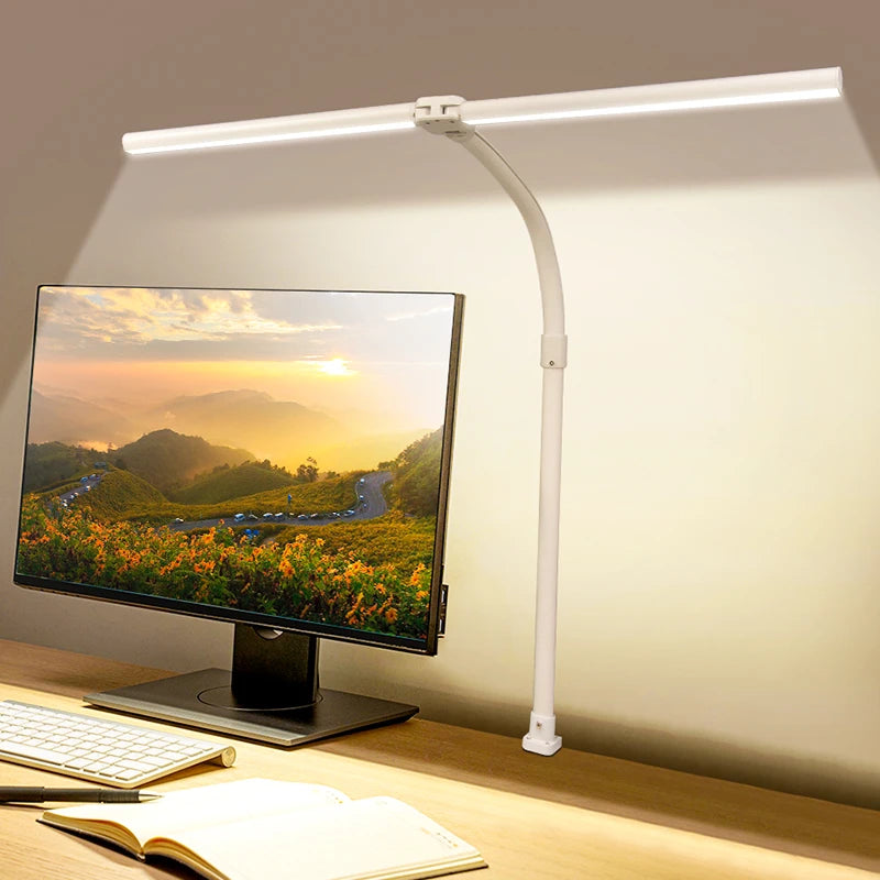 LAOPAO Double Head LED Desk Lamp EU/US Architect Desk Lamps