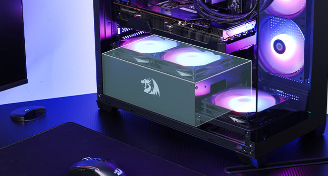 Redragon GC218M Gaming Back-Mounted PC Case