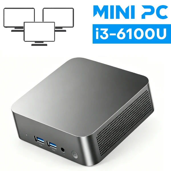 Mini PC Intel Core i9 8950HK i3 6100U Windows 11 16GB DDR 1TB SSD 4K HD