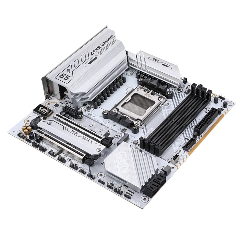 Colorful White CVN B550M GAMING FROZEN V15 2.5G Motherboard DDR4