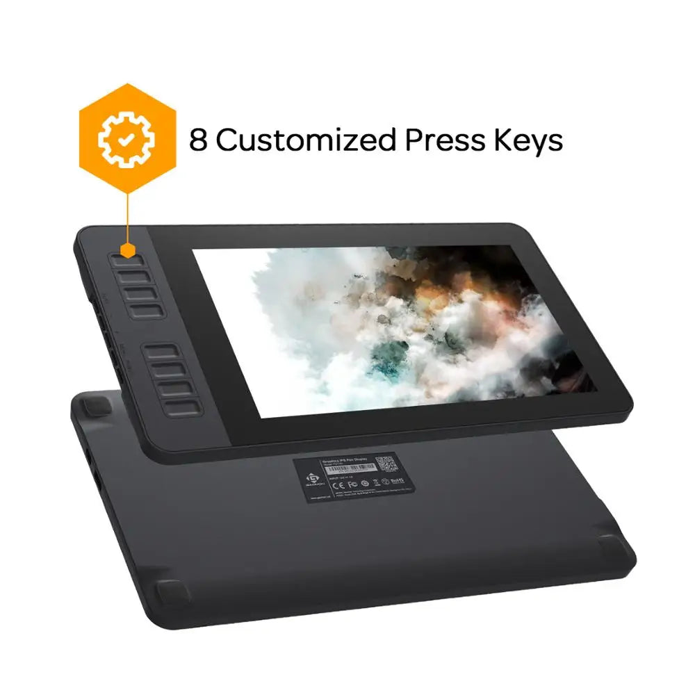 GAOMON PD1161 11.6 Inch Graphics Tablet with 8 Shortcut Keys