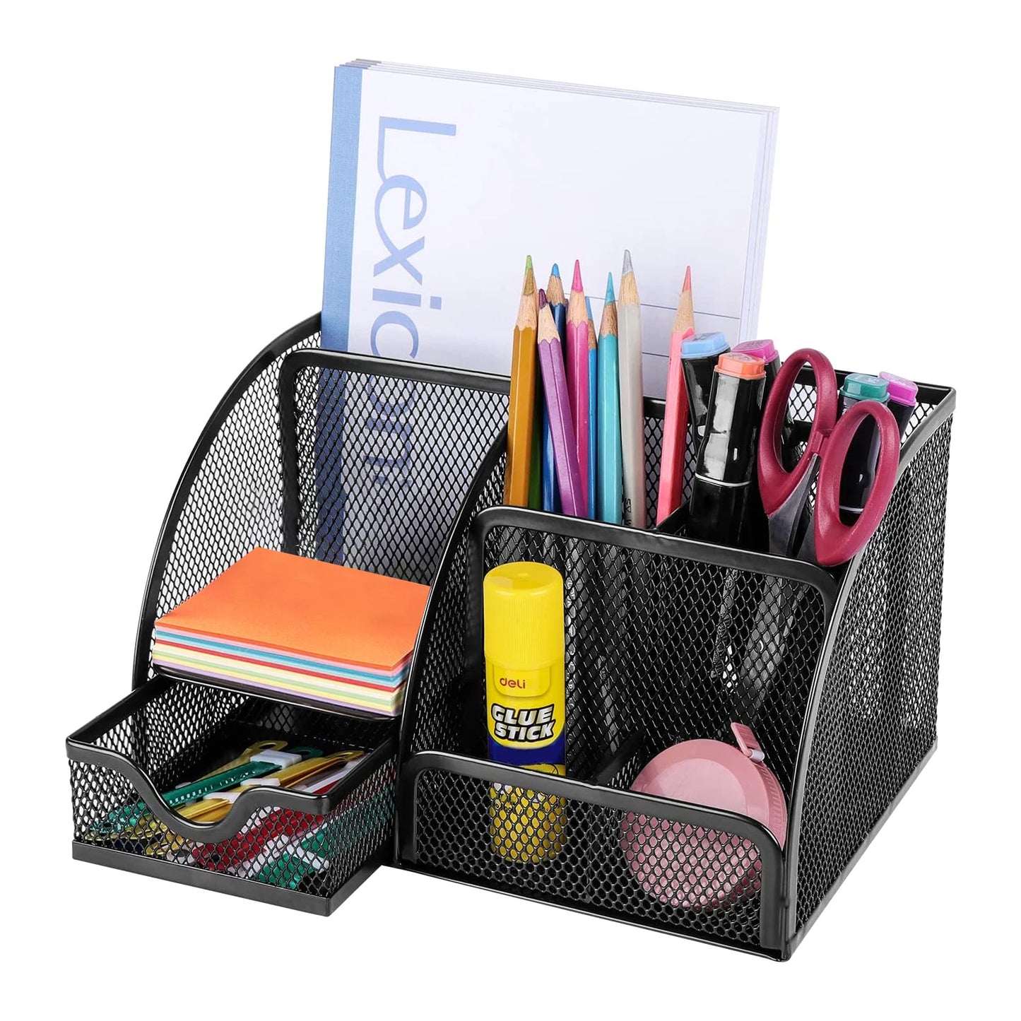 Mesh Desk Organizer with Pen Holder