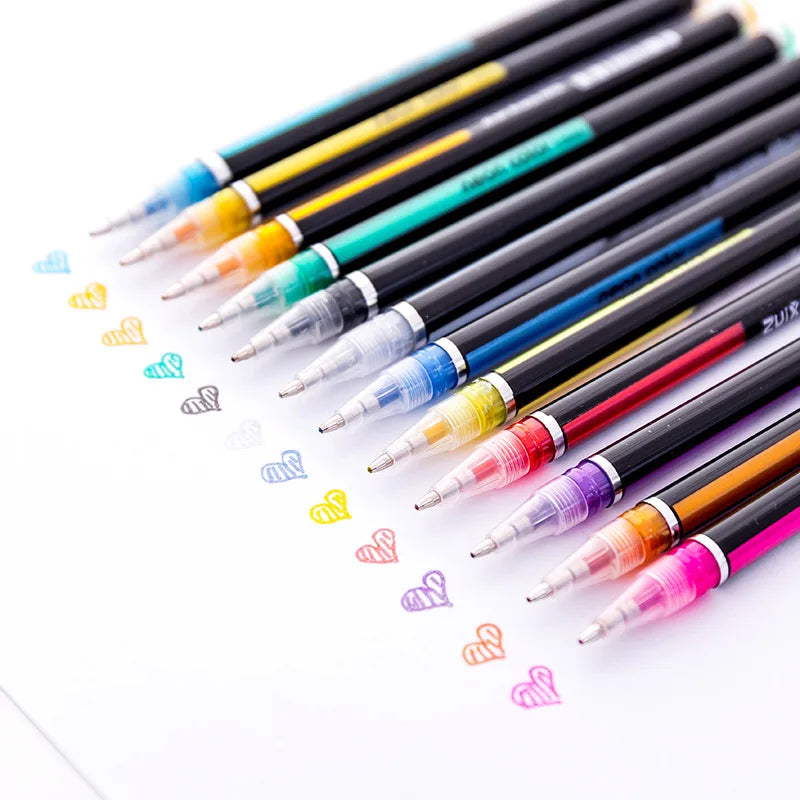 48 Colors Sketch Pen Kawaii Art Markers