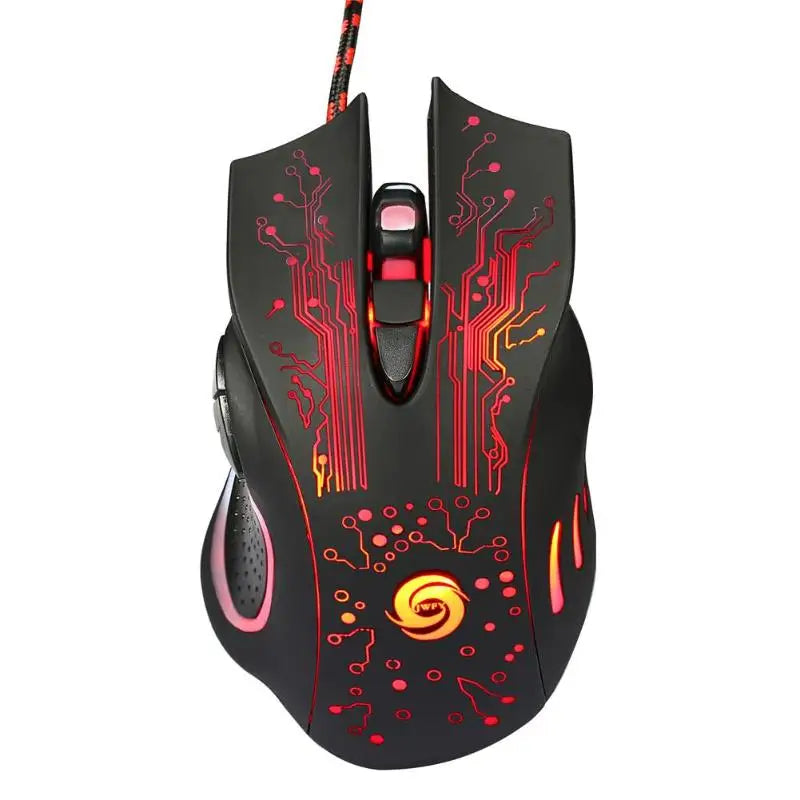 VODOOL USB Wired Gaming Mouse 6 Buttons 3200 DPI