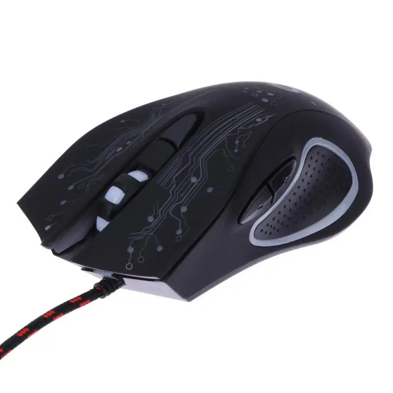 VODOOL USB Wired Gaming Mouse 6 Buttons 3200 DPI