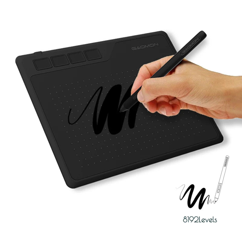 GAOMON S620 6.5x4 Inches Digital Pen Tablet