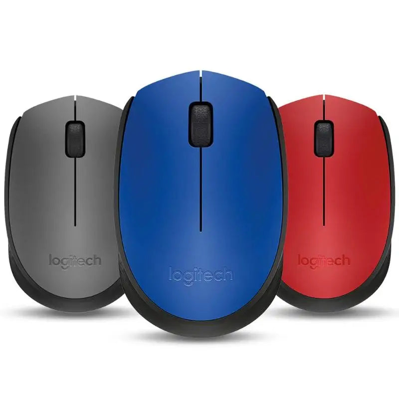 Logitech M170 Wireless Mouse 2.4GHz Optical Mouse 3 Buttons 2Ways Wheel Mice With Nano Receiver