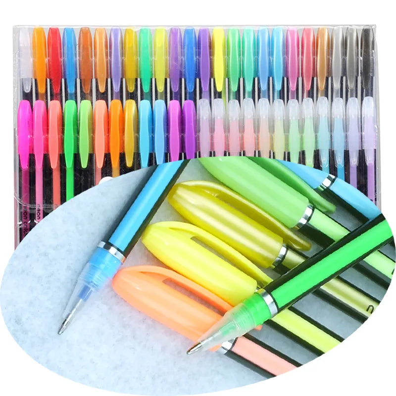 48 Colors Sketch Pen Kawaii Art Markers