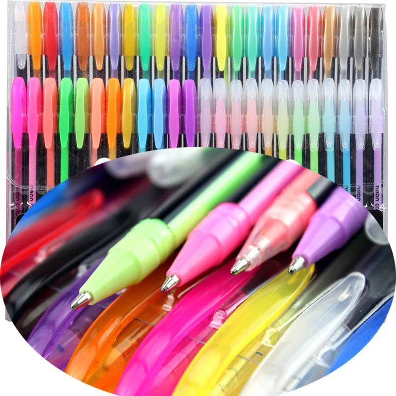 48 Colors Sketch Pen Kawaii Art Markers