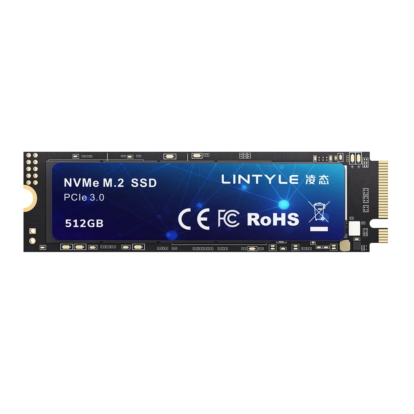 LINTYLE NVME M.2 PCIe 3.0 SSD 512GB for Laptop Desktop