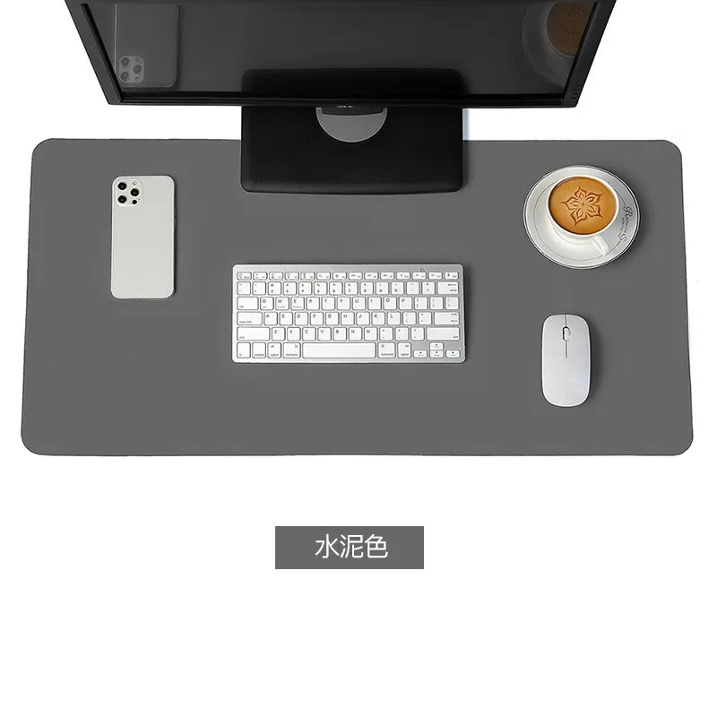 Portable Mouse pad Non-slip PU Suede Computer Keyboard desk pad