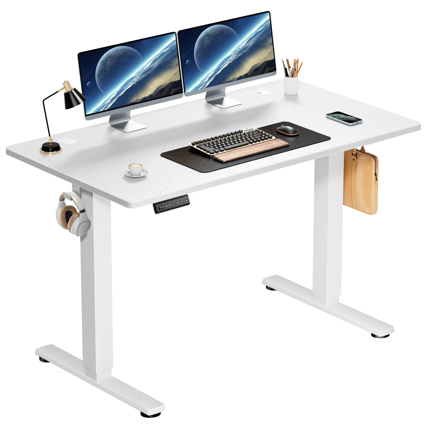 JHK Electric Standing Desk Height Adjustable 40x24 Inch