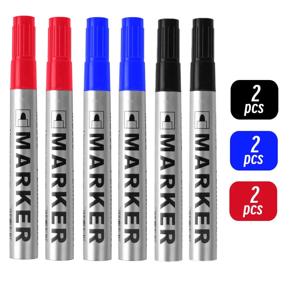 Permanent Paint Marker Pen Waterproof Black Pen