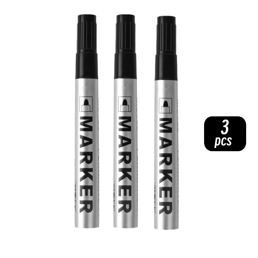 Permanent Paint Marker Pen Waterproof Black Pen