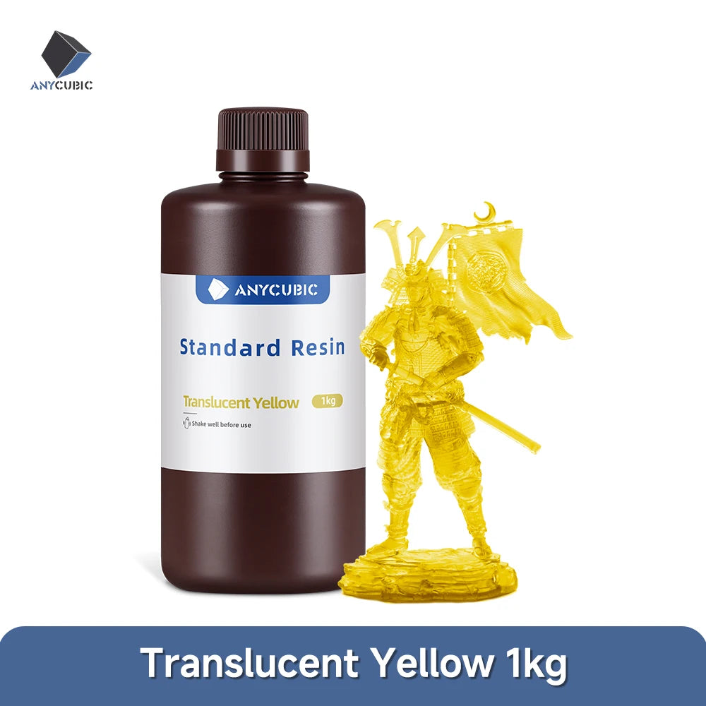 ANYCUBIC 1kg/10kg Liquid Photopolymer Standard Resin 405nm UV Resin