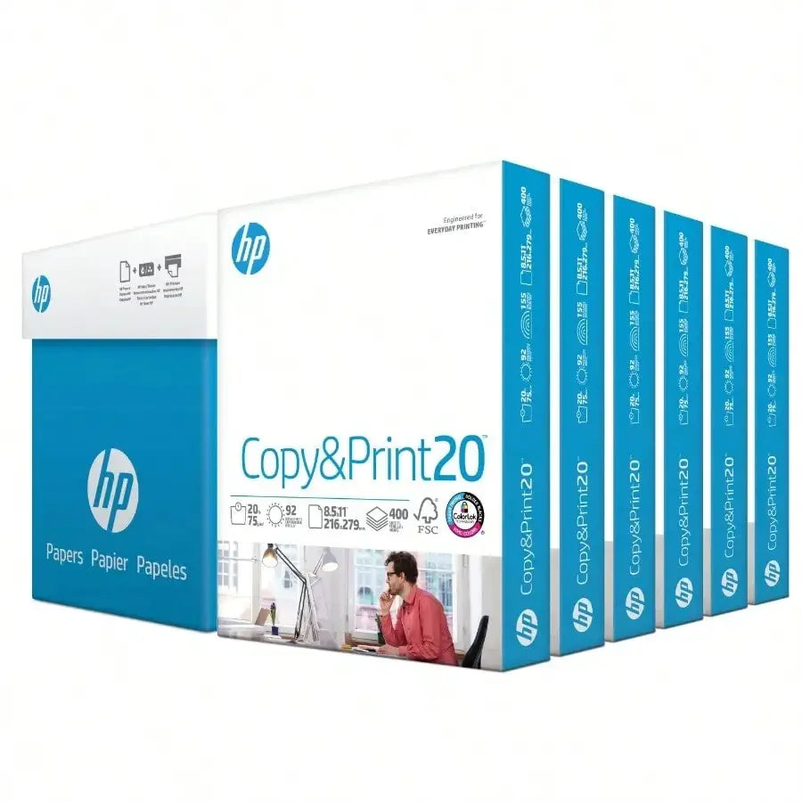 Printer Paper 8.5x11 20lb 2400 Sheets, Copy & Print Paper