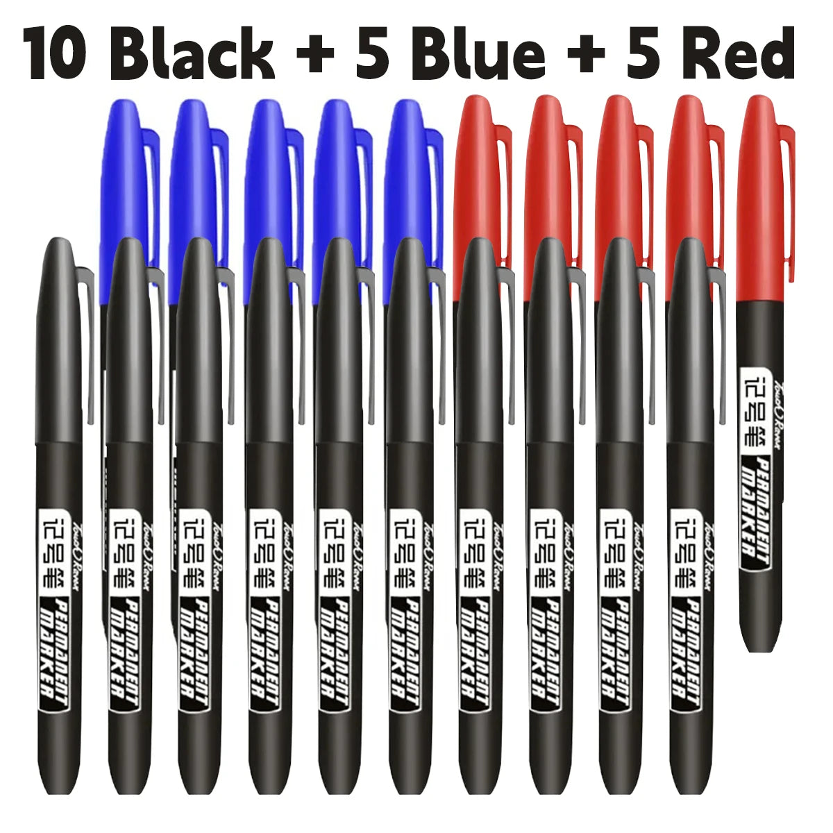 6 PCS Permanent Marker Pen Manga Drawing Markers