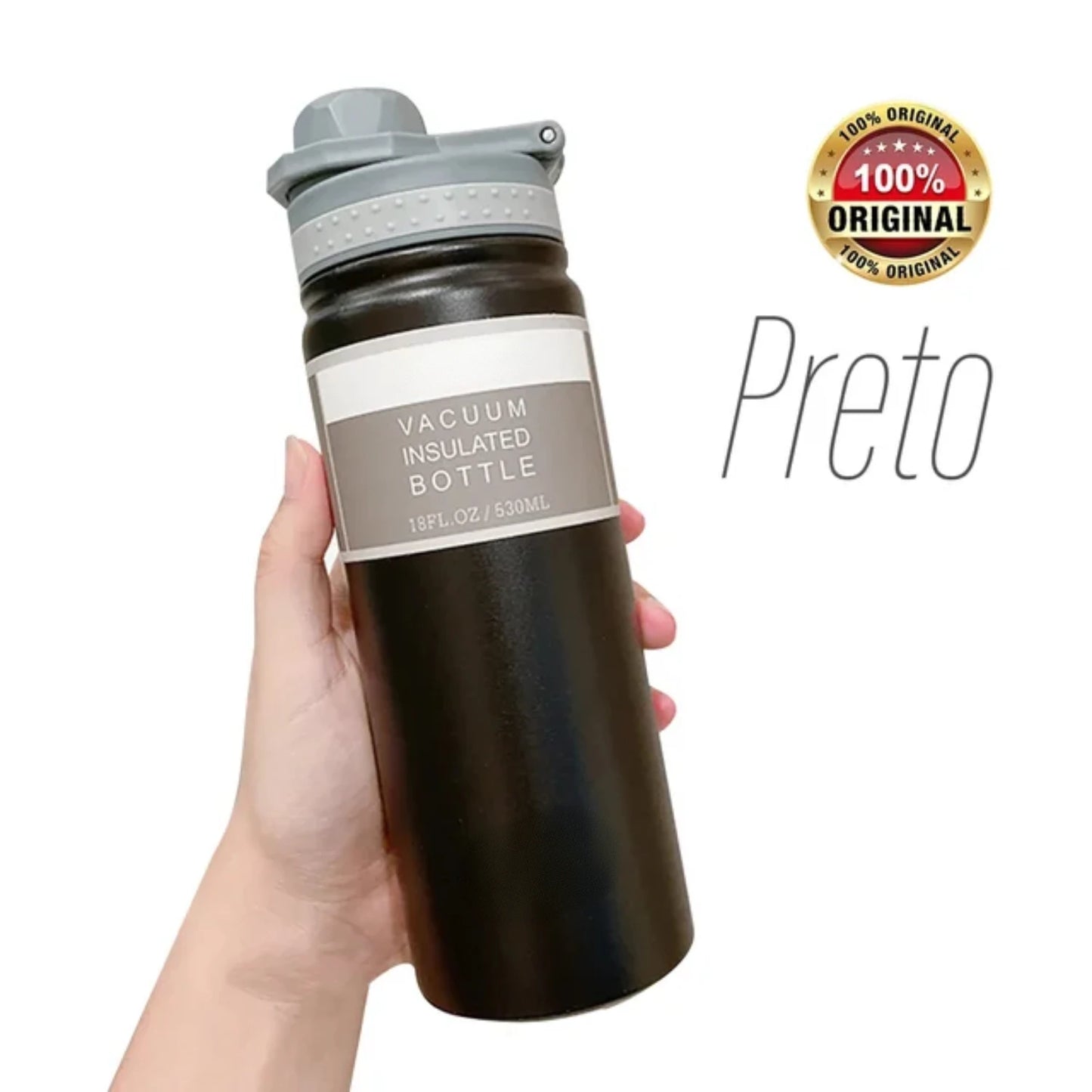 TYESO Thermal Water Bottle Thermos Bottle Stainless Steel