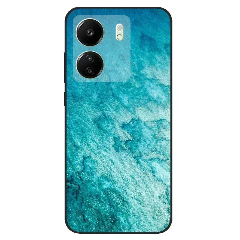 For Redmi 13C 4G Case Animals Soft Silicone TPU Phone Cases