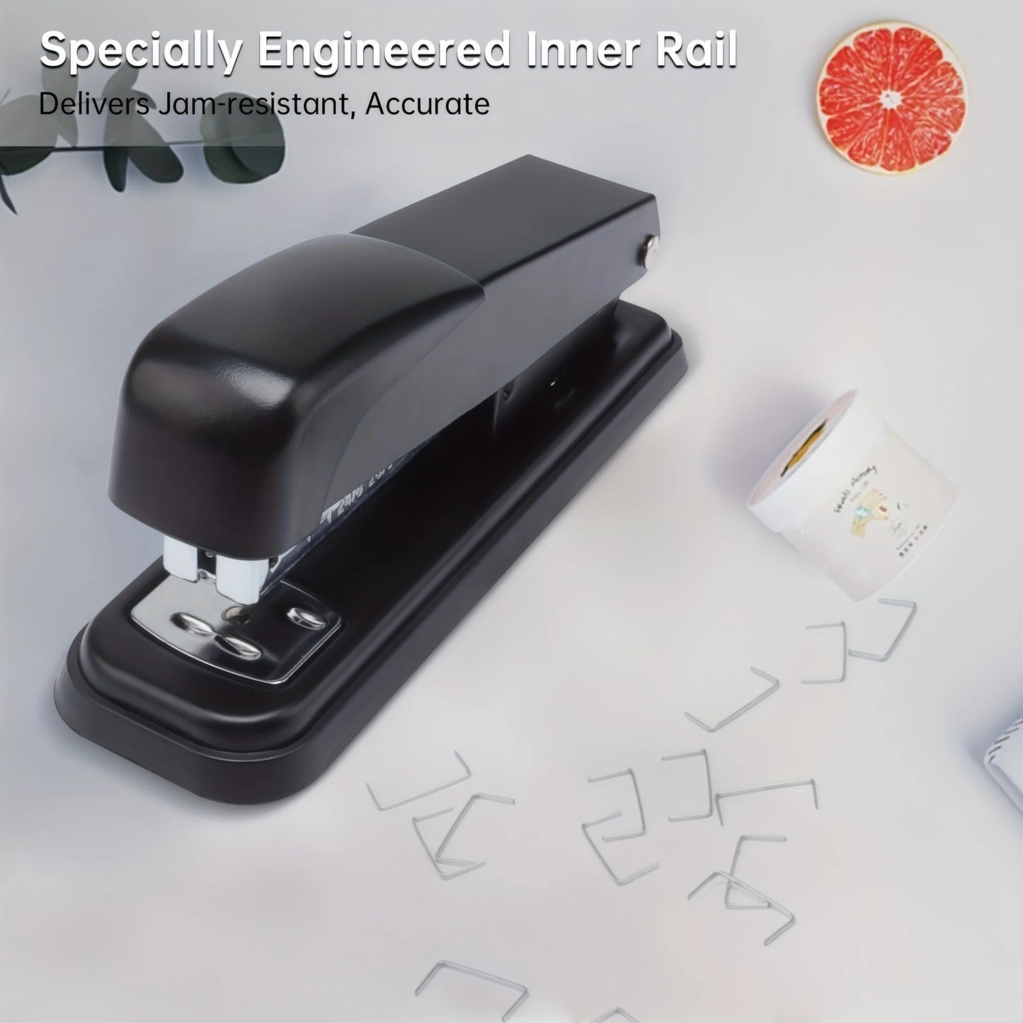 2 pcs Stapler With 1500 Staples, Office Stapler