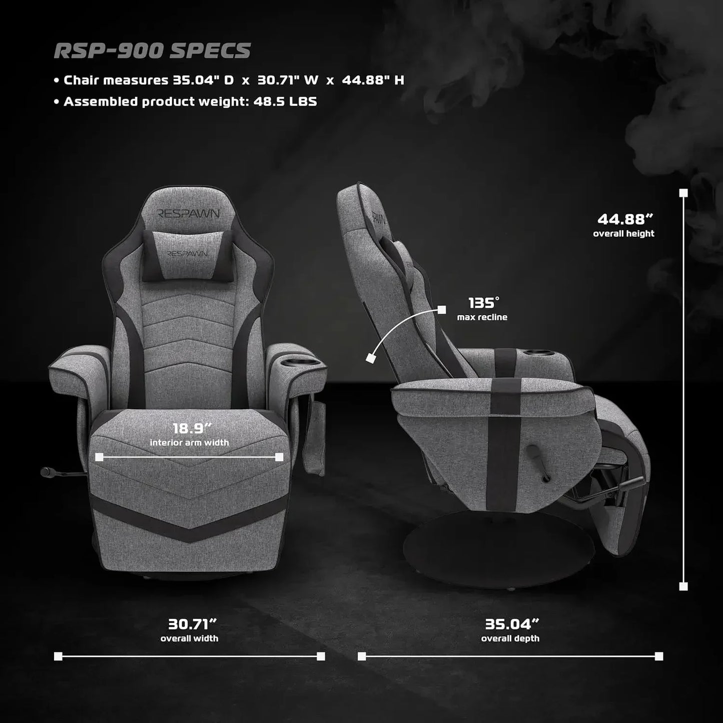 （XMSJ-Hot）900 Gaming Recliner - Video Games Console Recliner Chair
