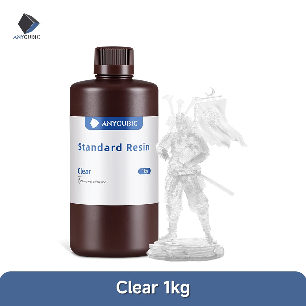 ANYCUBIC 1kg/10kg Liquid Photopolymer Standard Resin 405nm UV Resin