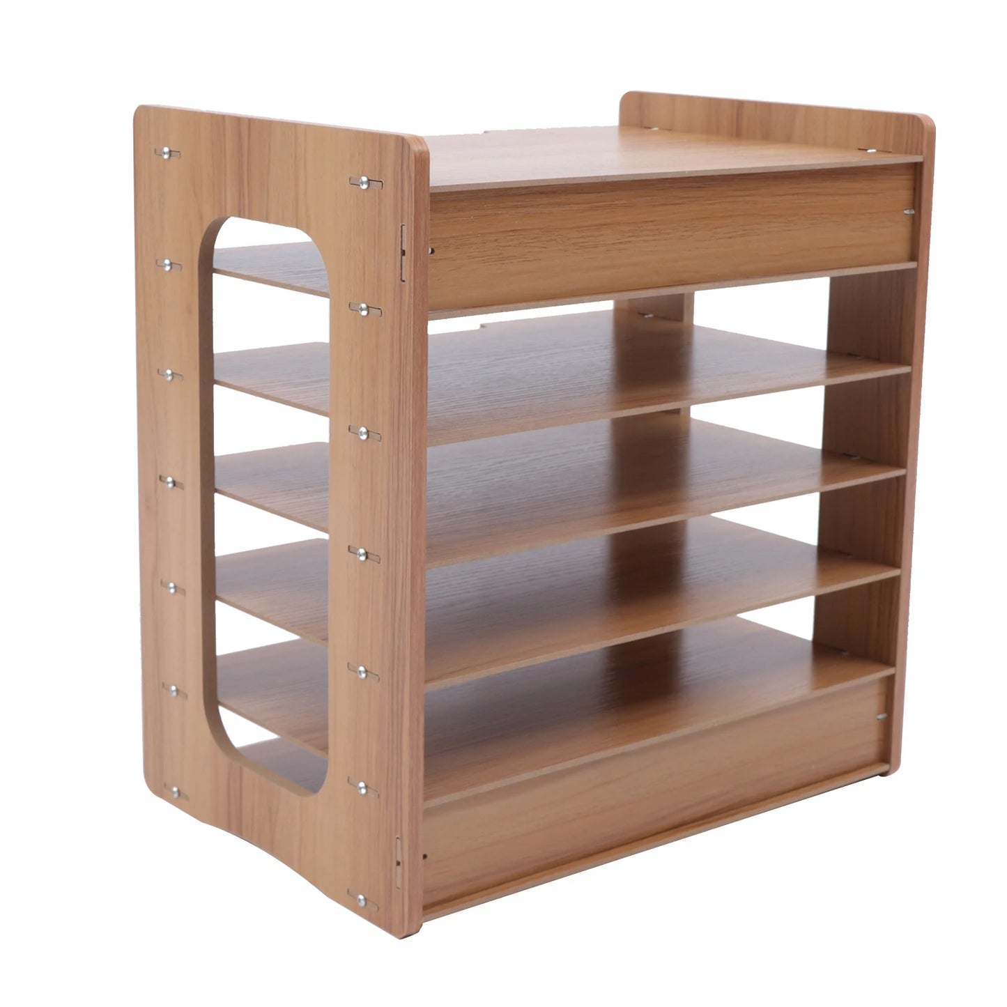 7Tier Widen Wood Office Paper Organizer for Desk