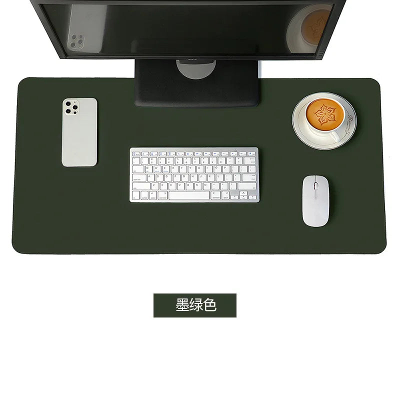Portable Mouse pad Non-slip PU Suede Computer Keyboard desk pad