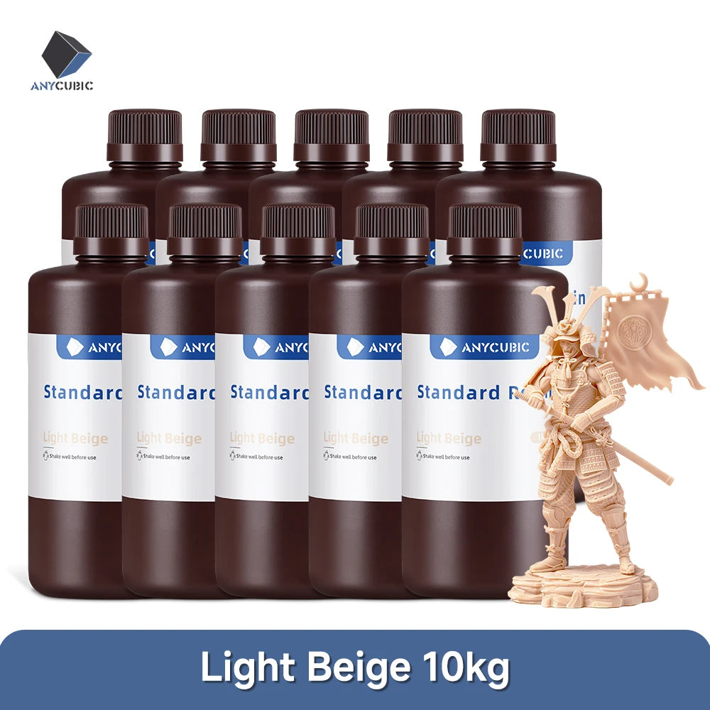 ANYCUBIC 1kg/10kg Liquid Photopolymer Standard Resin 405nm UV Resin