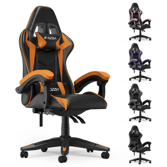 Gaming Chair Office Chair Ergonomic PU Leather Computer Desk Chair