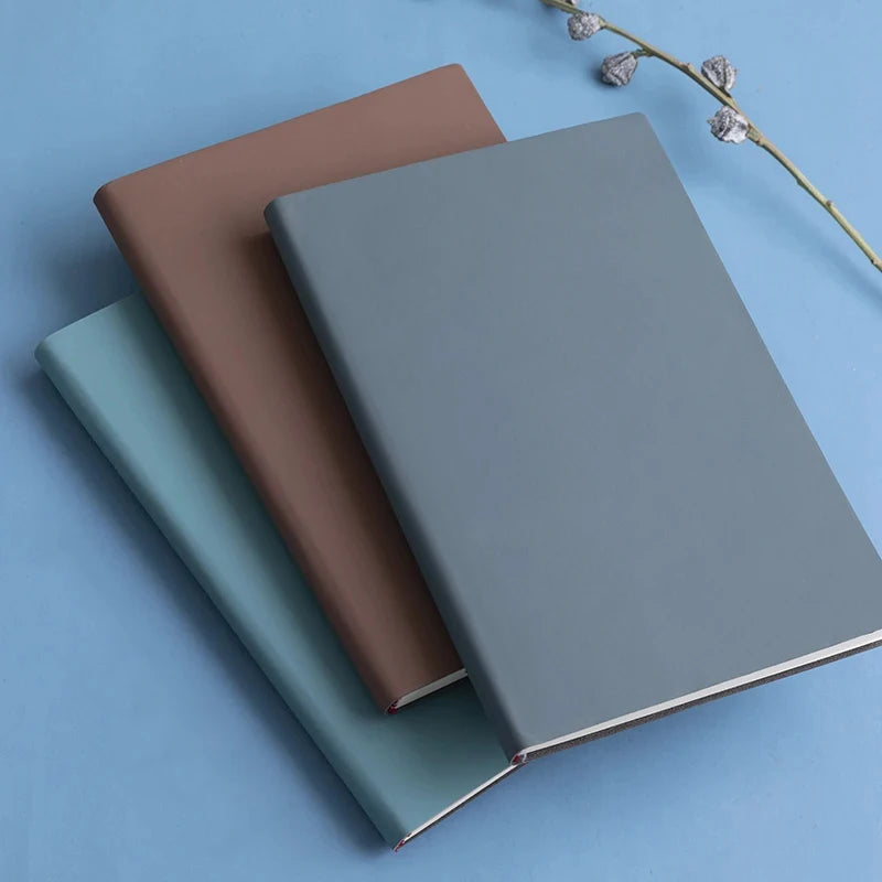 A5 PU Leather Softcover Notebook , Waterproof Journal for Writing