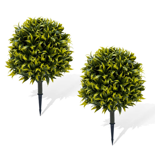 65cm Artificial Topiary Ball Tree with Ground Spike