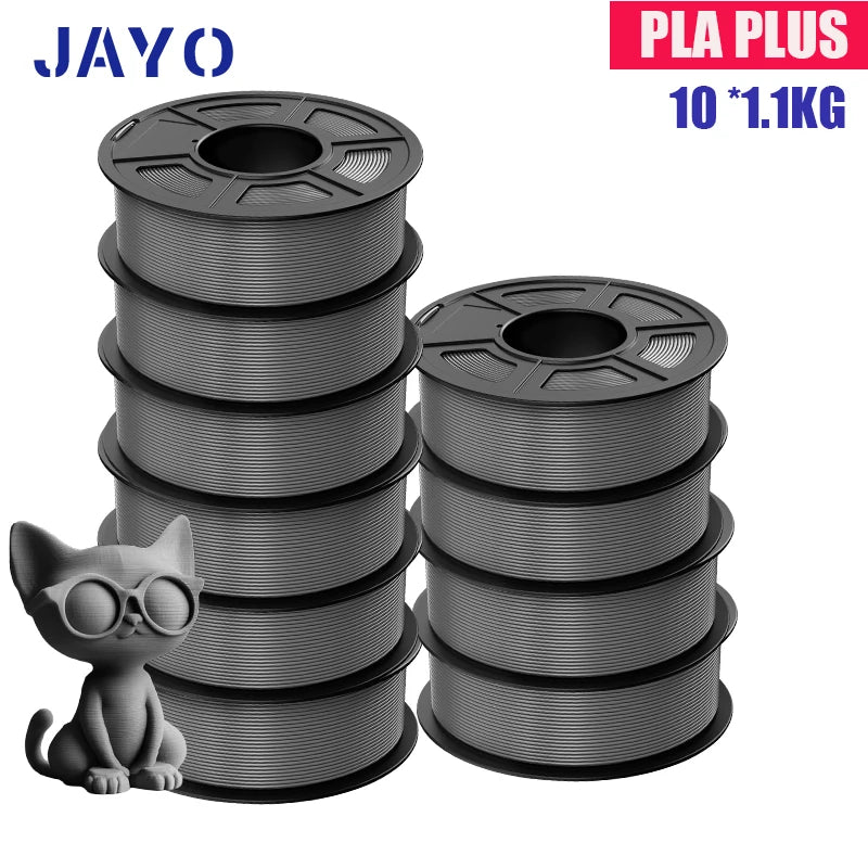 JAYO PETG/PLA PLUS/High Speed Matte PETG/PLA Filament 175mm 10 Rolls