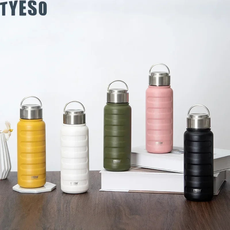 Tyeso Double Stainless Steel Thermos Water Bottle