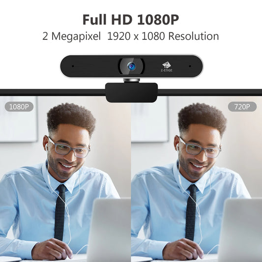 Z-EDGE ZW511 Full HD 1080P Auto Focus Webcam