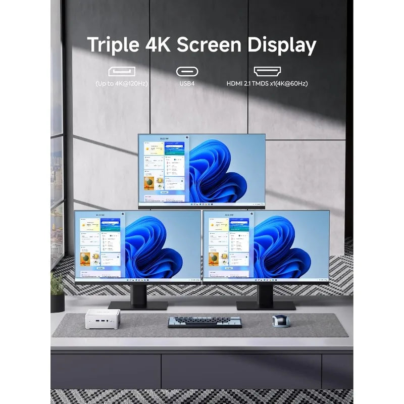 NAB9 Plus Mini PC with Intel Core i9 12900HK(14C/20T, up to 5.0GHz)