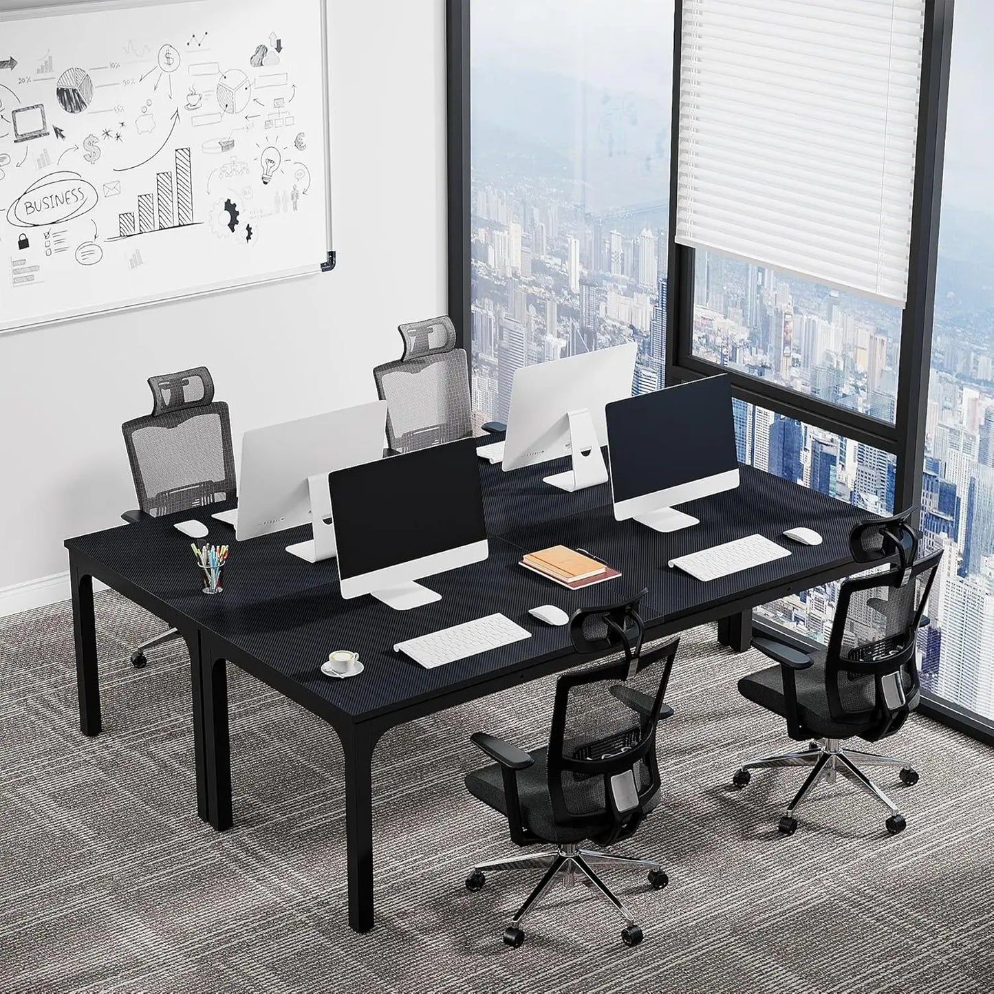 6.5ft Conference Room Table  78.74 W  27.56 D