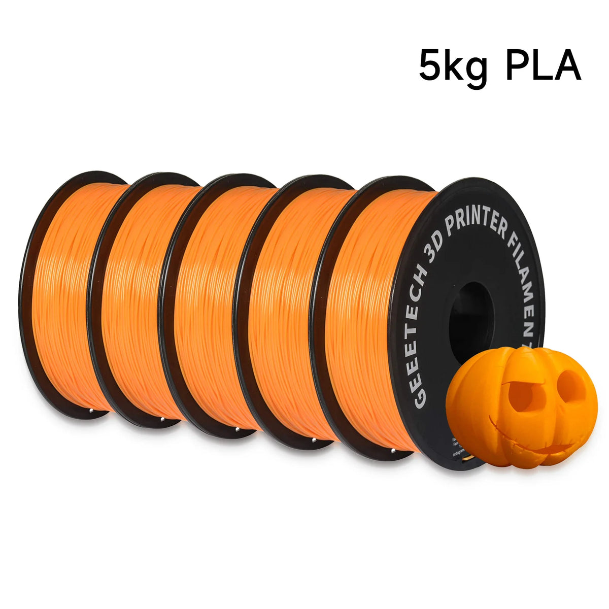 Geeetech 5Kg Standard PLA Filament 1.75mm, Multiple Colour