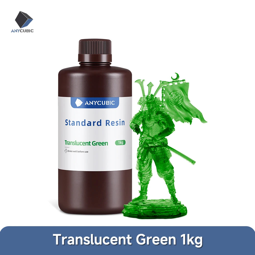 ANYCUBIC 1kg/10kg Liquid Photopolymer Standard Resin 405nm UV Resin