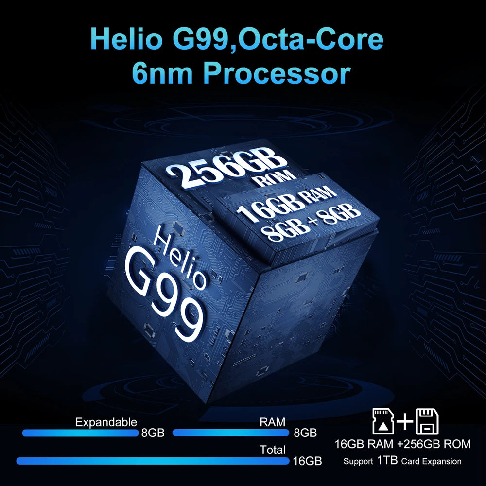 8849 Tank 2 PRO Unihertz Rugged Smartphone 16GB /256GB 23800mAh